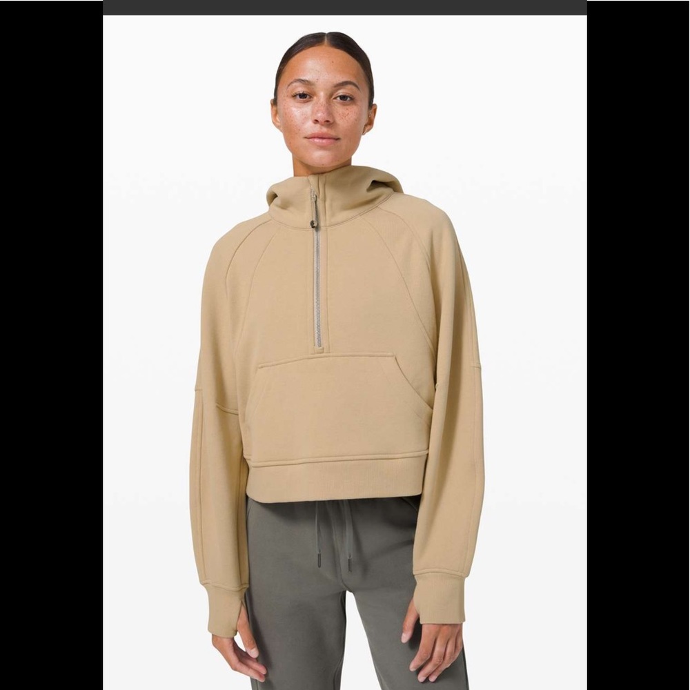 Lululemon Scuba 1/2 Zip Trench